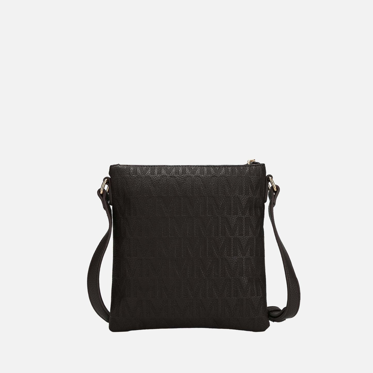 Mkf Collection by Mia K. - Jessy Signature Crossbody Bag in Silver view 3 - Mkf Collection Crossbody Bags