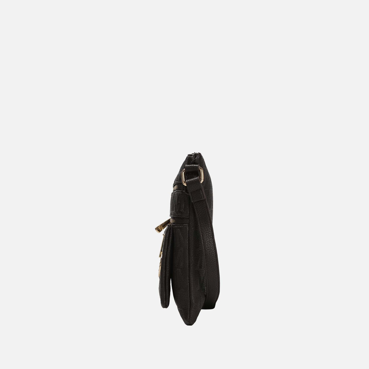 Mkf Collection by Mia K. - Jessy Signature Crossbody Bag in Navy view 4 - Mkf Collection Crossbody Bags