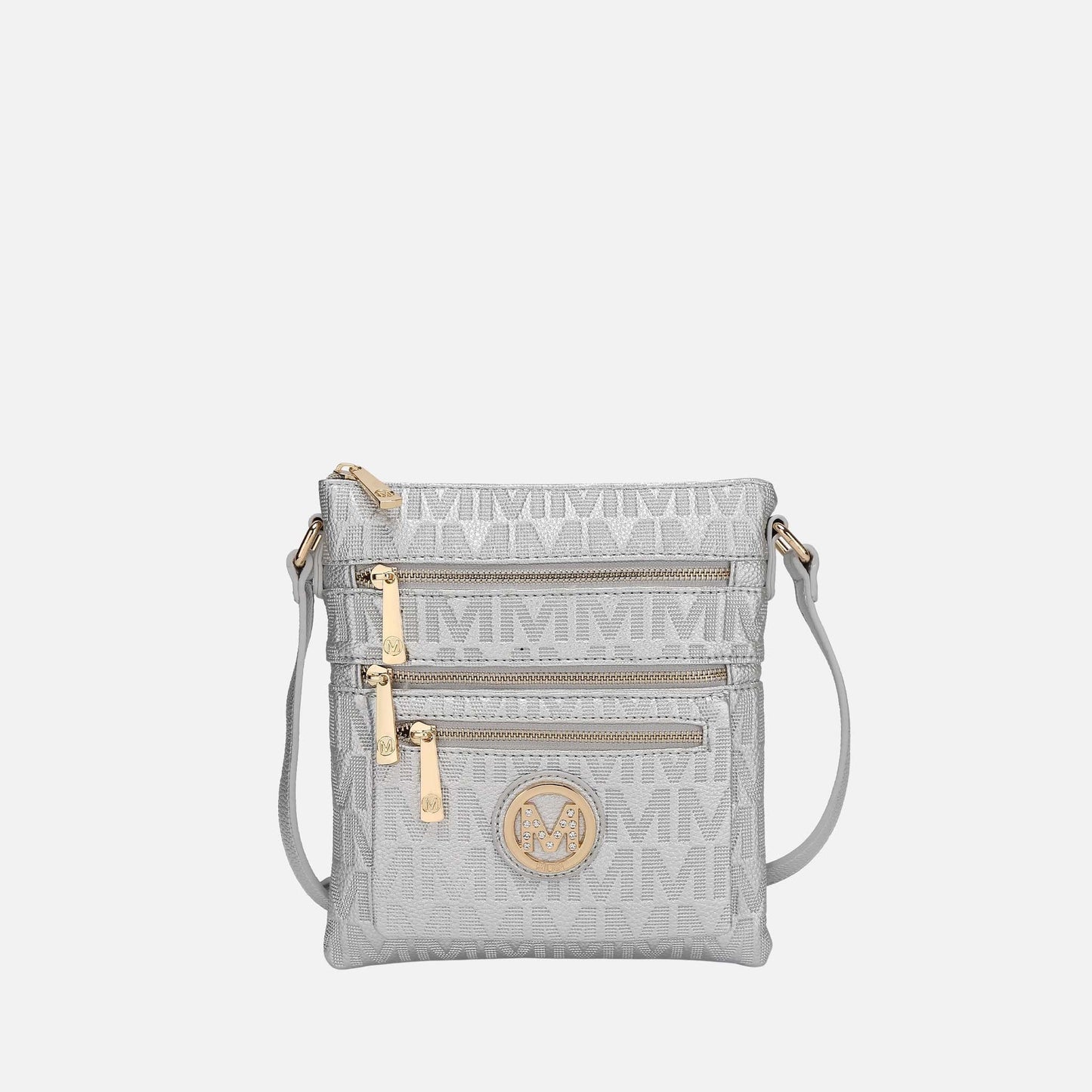Mkf Collection by Mia K. - Jessy Signature Crossbody Bag in Tawny view 7 - Mkf Collection Crossbody Bags