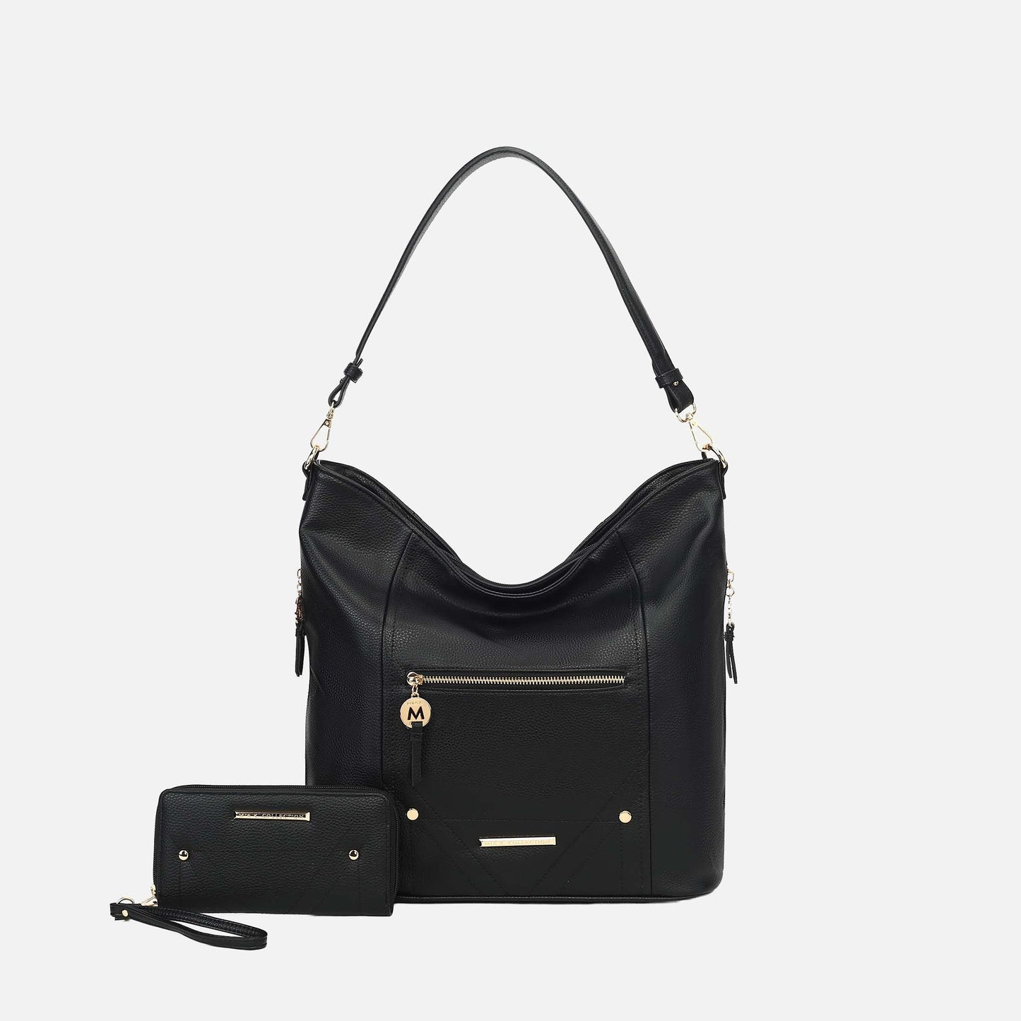 Mkf Collection by Mia K. - Jordina 2 Pcs Shoulder Bag with Matching Wallet view 13 - Mkf Collection Bags