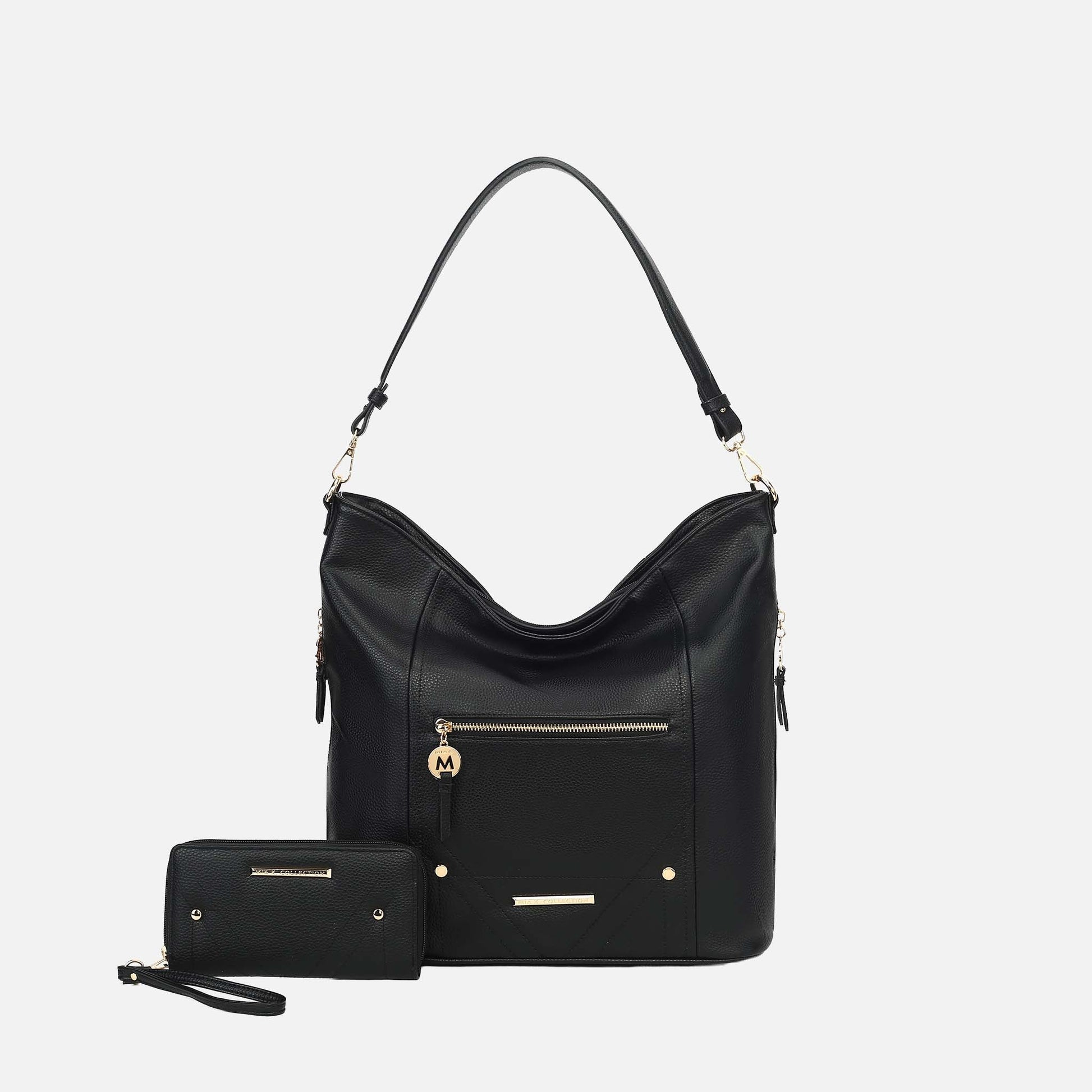 Mkf Collection by Mia K. - Jordina 2 Pcs Shoulder Bag with Matching Wallet view 13 - Mkf Collection Bags