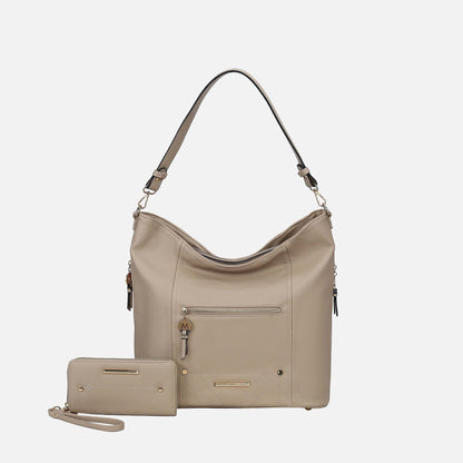 Mkf Collection by Mia K. - Jordina 2 Pcs Shoulder Bag with Matching Wallet view 16 - Mkf Collection Bags