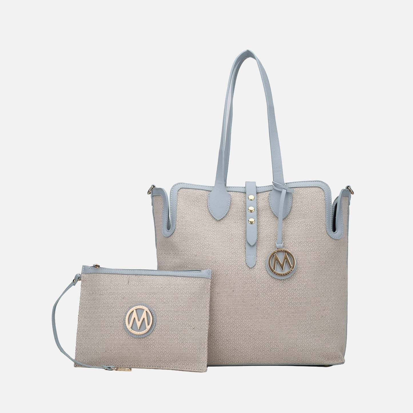 Mkf Collection by Mia K. - Juliana Tote Bag and Wristlet Set view 10 - Mkf Collection Bags (one-piece)