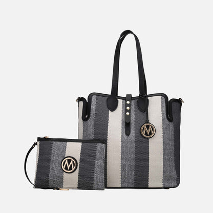 Mkf Collection by Mia K. - Juliana Tote Bag and Wristlet Set view 13 - Mkf Collection Bags (one-piece)