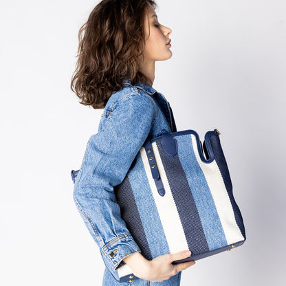 Mkf Collection by Mia K. - Juliana Tote Bag and Wristlet Set in Charcoal Grey view 2 - Mkf Collection Bags (one-piece)