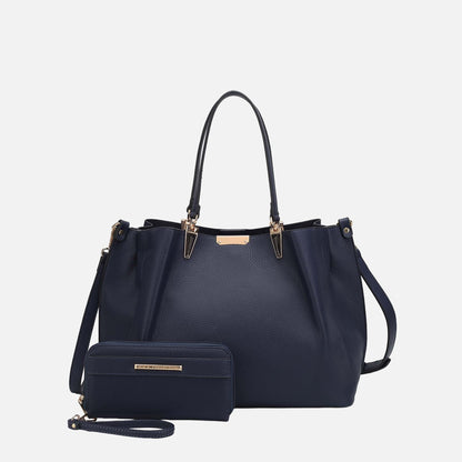 Mkf Collection by Mia K. - Kane Shoulder Bag and Set in Red view 8 - Mkf Collection Bags (one-piece)