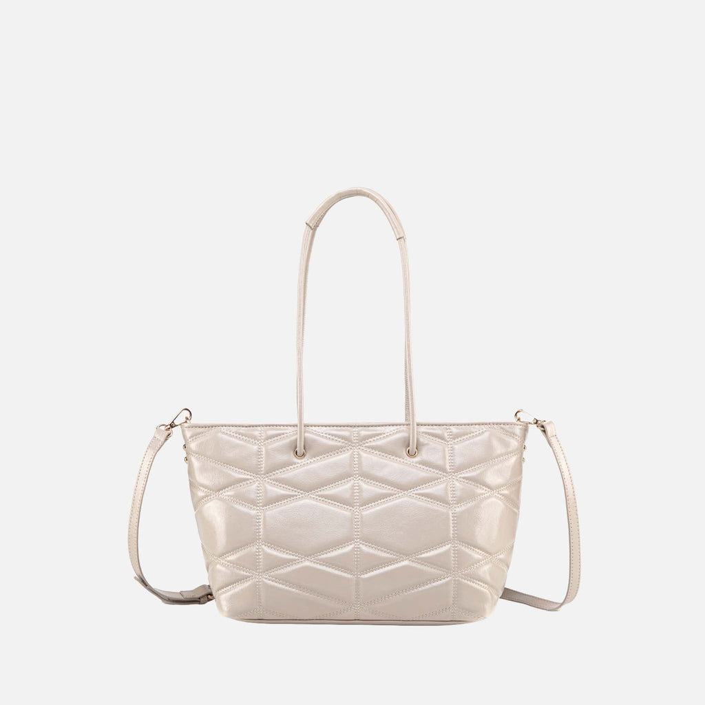Mkf Collection by Mia K. - Karen Tote Bag Coffee view 3 (bag) - mkf collection tote bag, mkf collection - shop at us.meeeshop