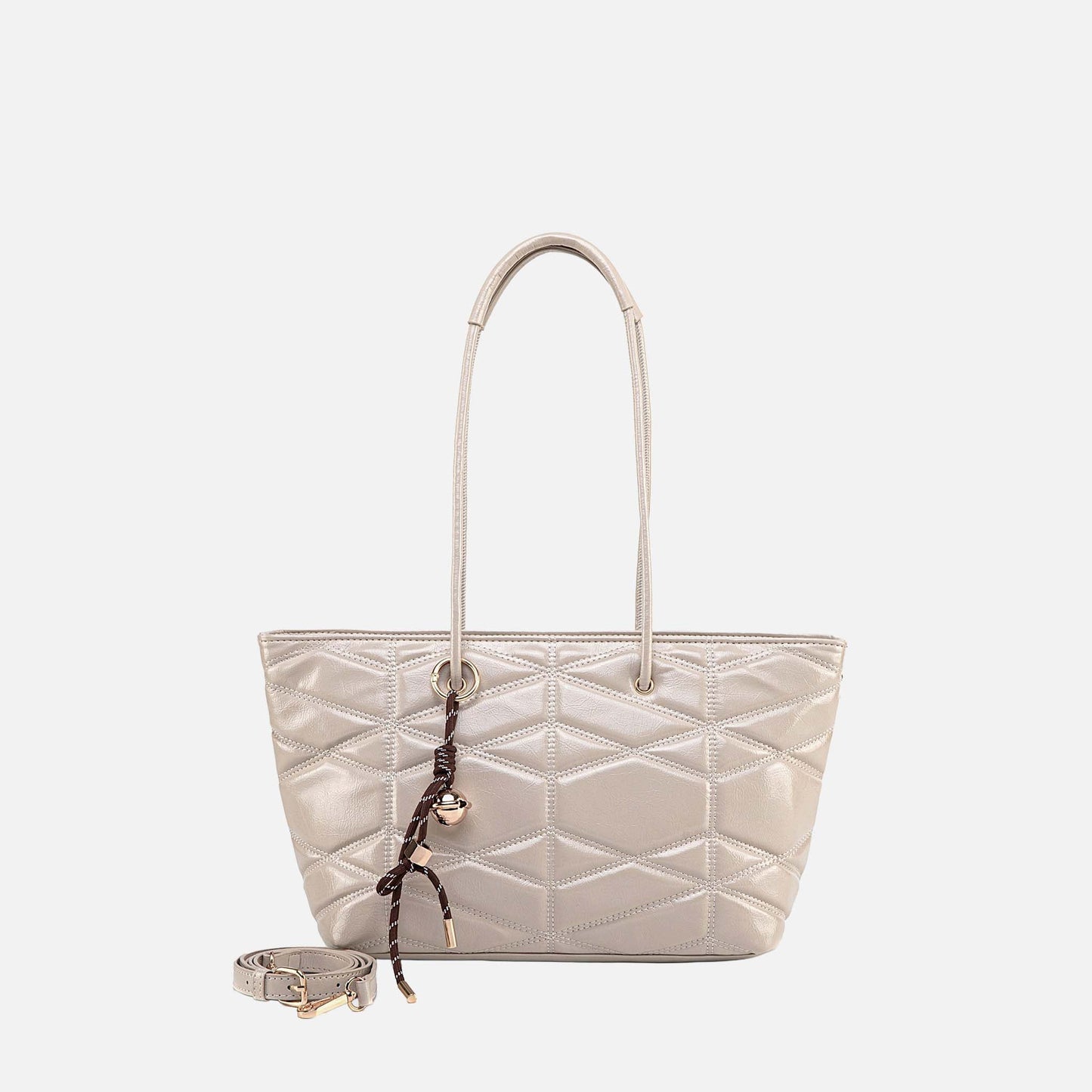 Mkf Collection by Mia K. - Karen Tote Bag in Black - Mkf Collection Bags