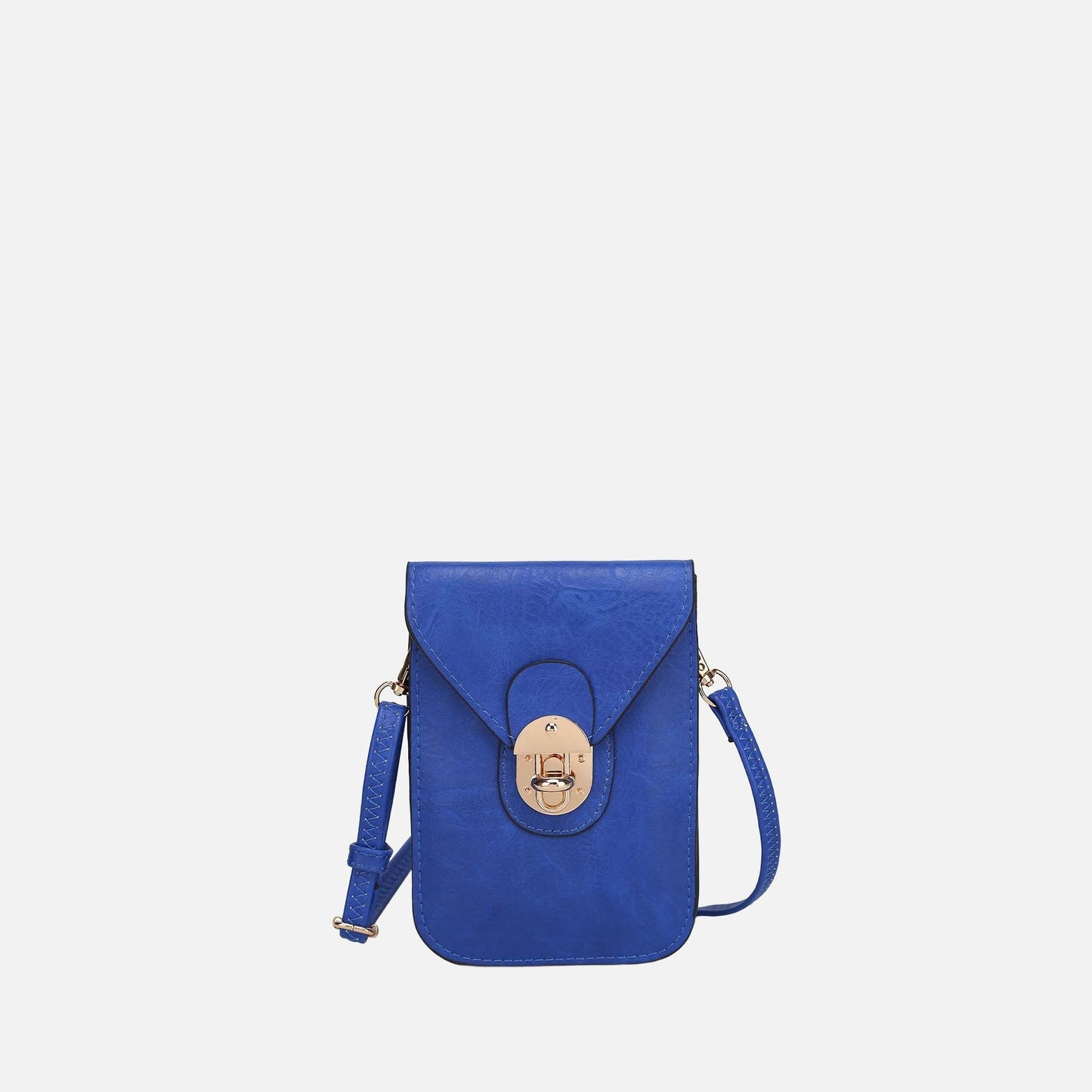 Mkf Collection by Mia K. - Kianna Phone Crossbody Bag in Burgundy view 10 - Mkf Collection Crossbody Bags