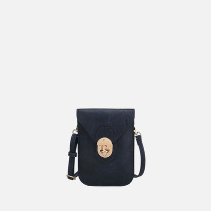 Mkf Collection by Mia K. - Kianna Phone Crossbody Bag in Rose Pink view 14 - Mkf Collection Crossbody Bags