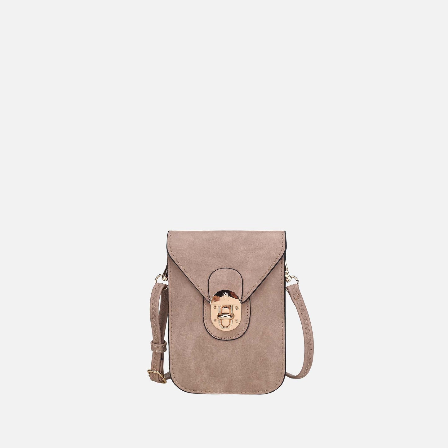 Mkf Collection by Mia K. - Kianna Phone Crossbody Bag in Olive view 5 - Mkf Collection Crossbody Bags