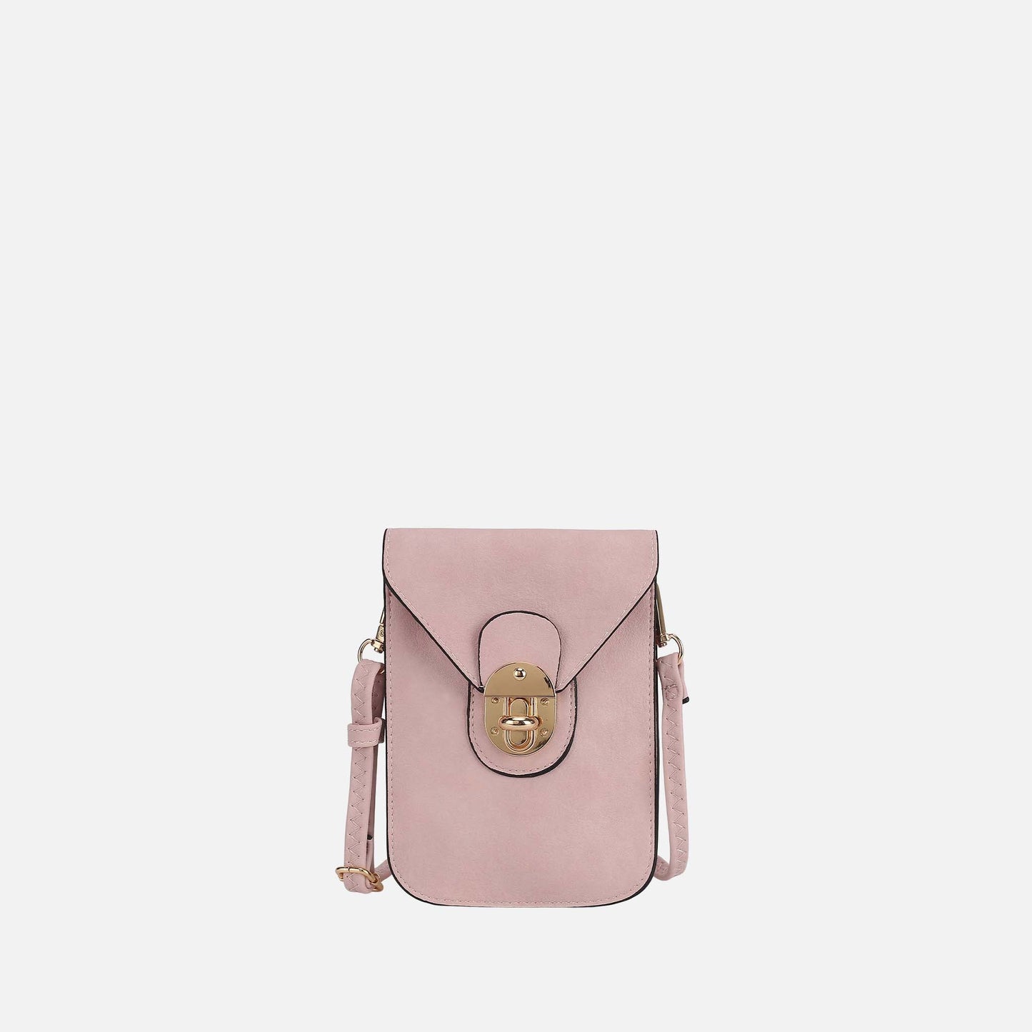 Mkf Collection by Mia K. - Kianna Phone Crossbody Bag in Red view 7 - Mkf Collection Crossbody Bags