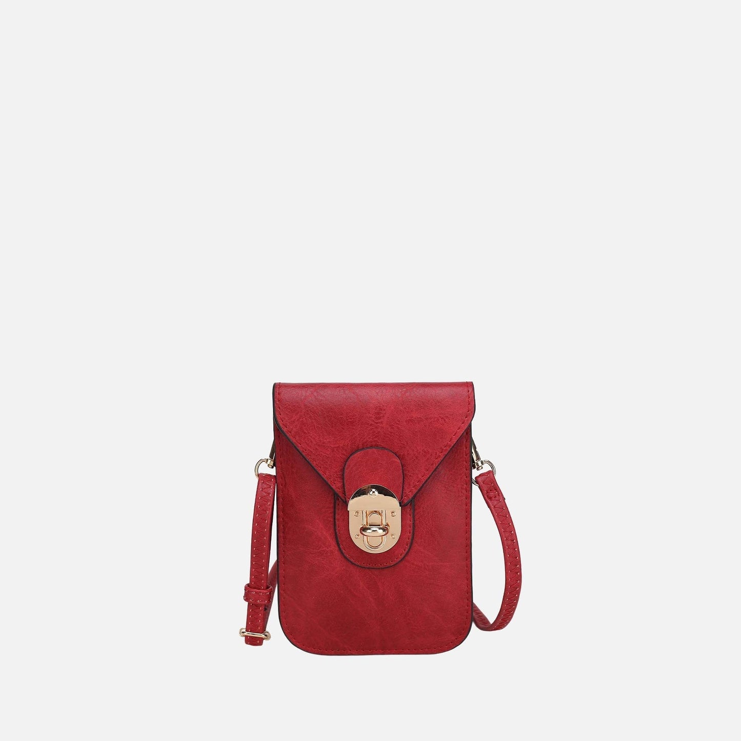 Mkf Collection by Mia K. - Kianna Phone Crossbody Bag in Black view 9 - Mkf Collection Crossbody Bags