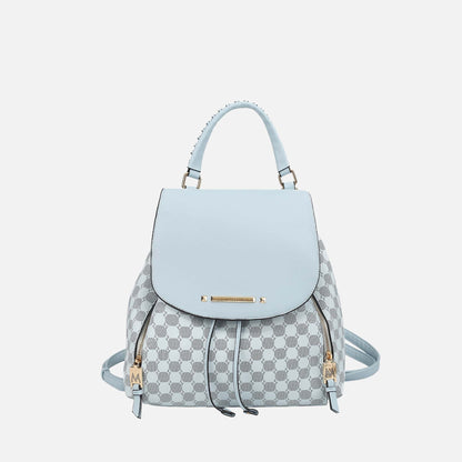 Mkf Collection by Mia K. - Kimberly Backpack Handbag in Pink view 10 - Mia Kimberly