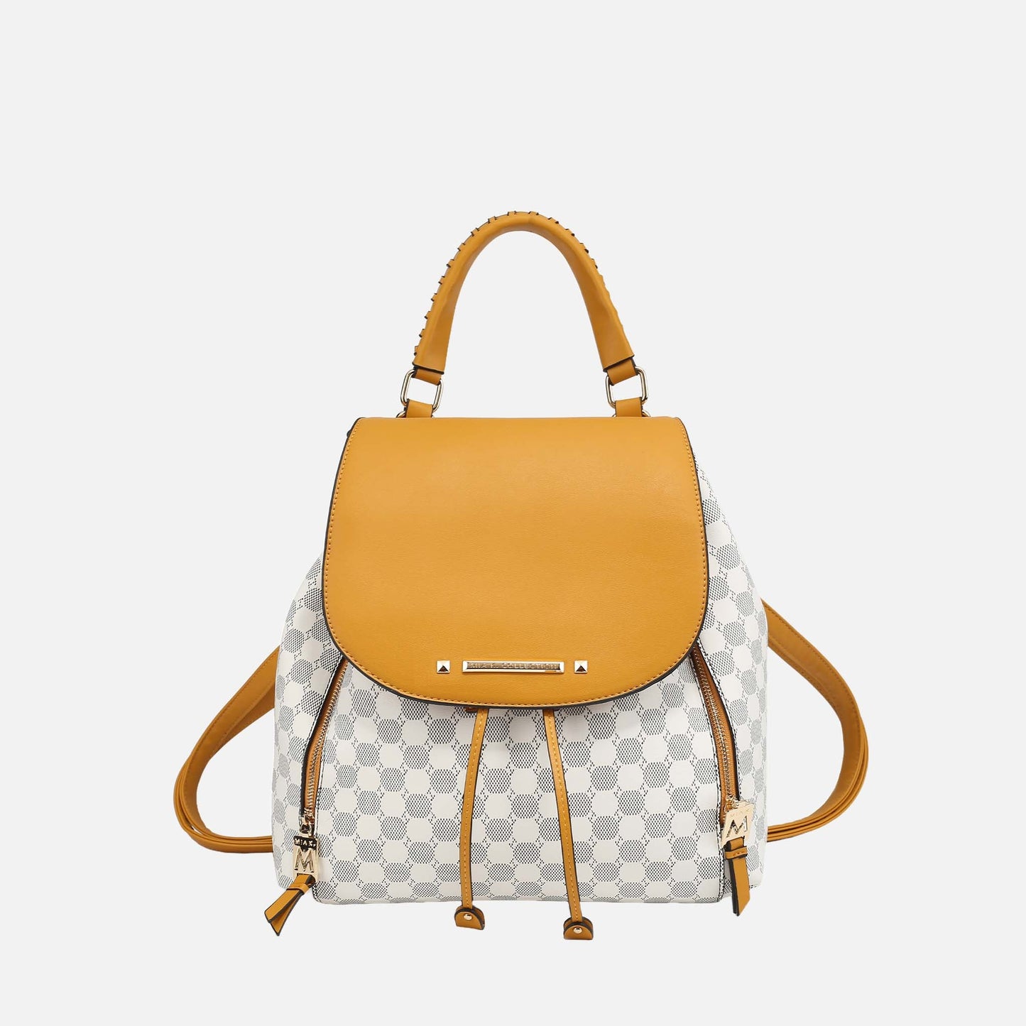 Mkf Collection by Mia K. - Kimberly Backpack Handbag in Navy view 9 - Mia Kimberly