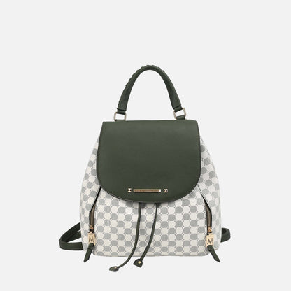 Mkf Collection by Mia K. - Kimberly Backpack in Charcoal Grey view 7 - Mkf Collection Kimberly Backpack (bag)