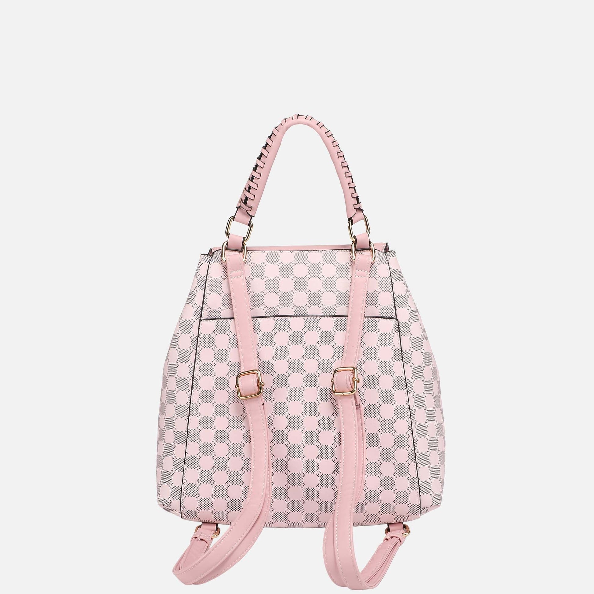 Mkf Collection by Mia K. - Kimberly Backpack in Light Blue view 3 - Mkf Collection Kimberly Backpack (bag)