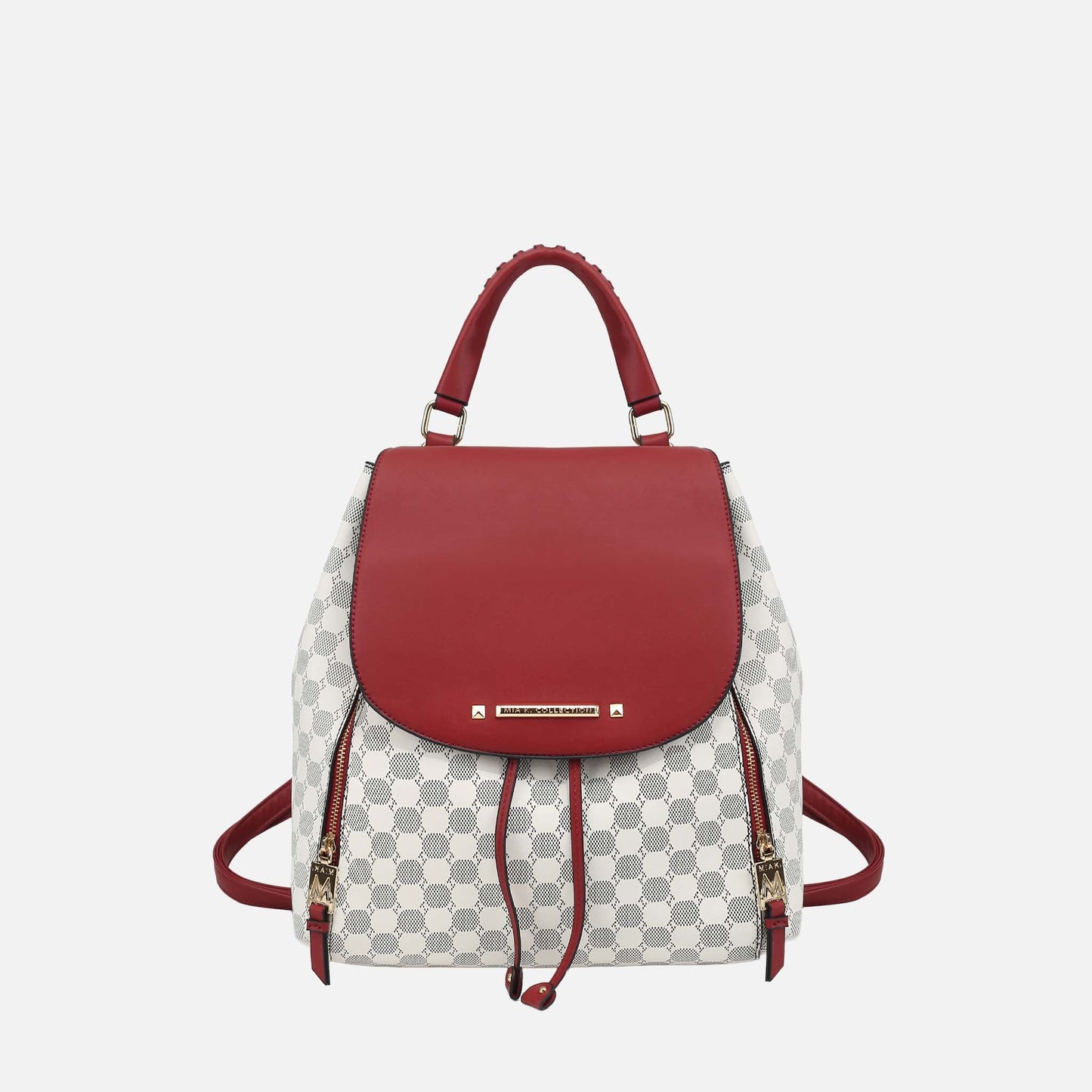 Mkf Collection by Mia K. - Kimberly Backpack in Red view 5 - Mkf Collection Kimberly Backpack (bag)