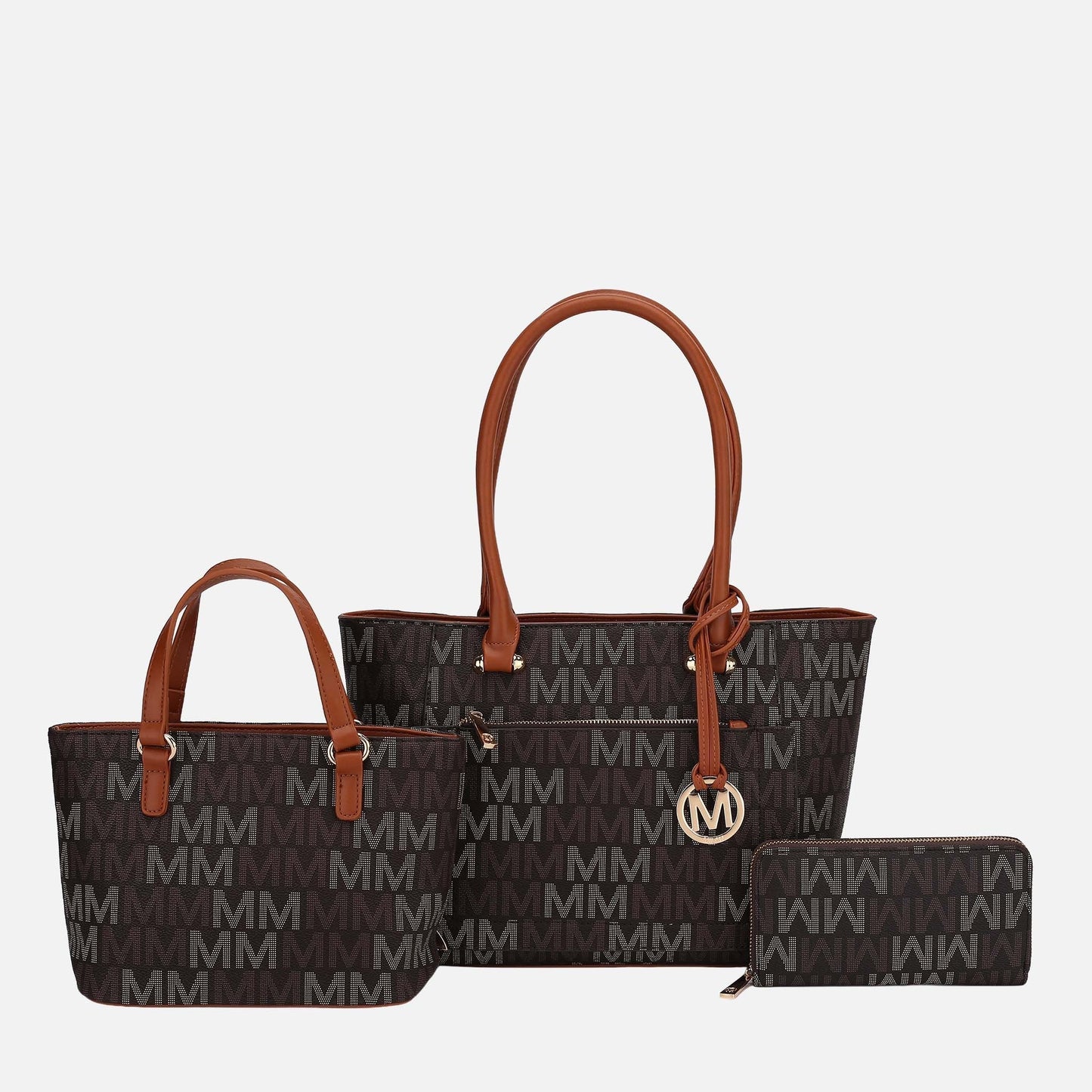 Mkf Collection by Mia K. - Lady Ii Signature Tote Bag and Set view 11 - Mkf Collection Bags (one-piece)