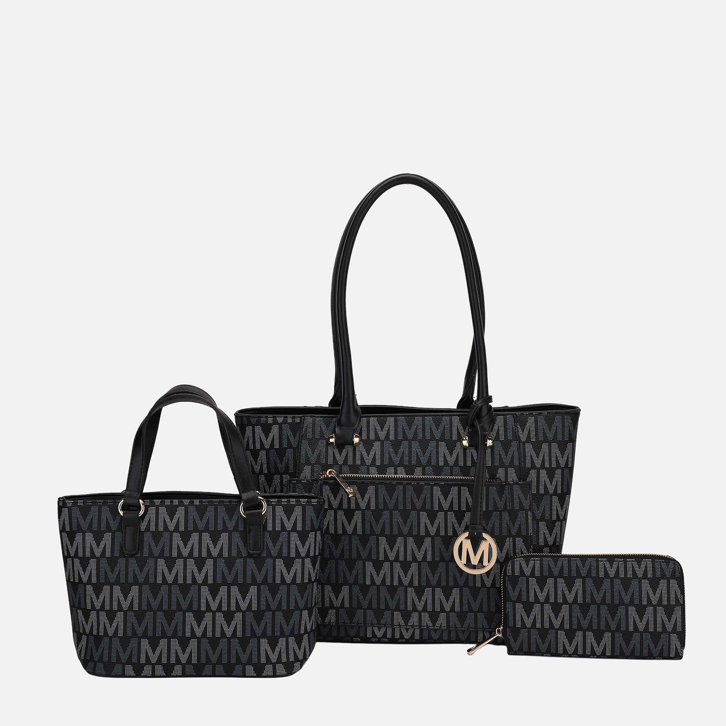 Mkf Collection by Mia K. - Lady Ii Signature Tote Bag and Set view 12 - Mkf Collection Bags (one-piece)