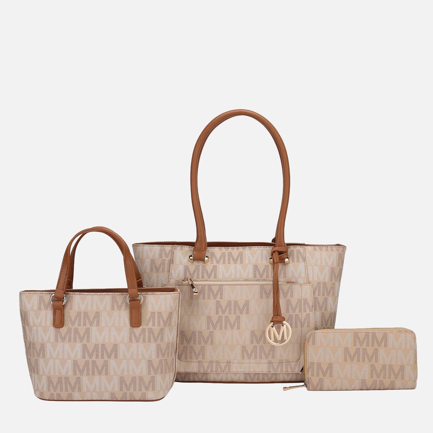 Mkf Collection by Mia K. - Lady Ii Signature Tote Bag and Set view 13 - Mkf Collection Bags (one-piece)
