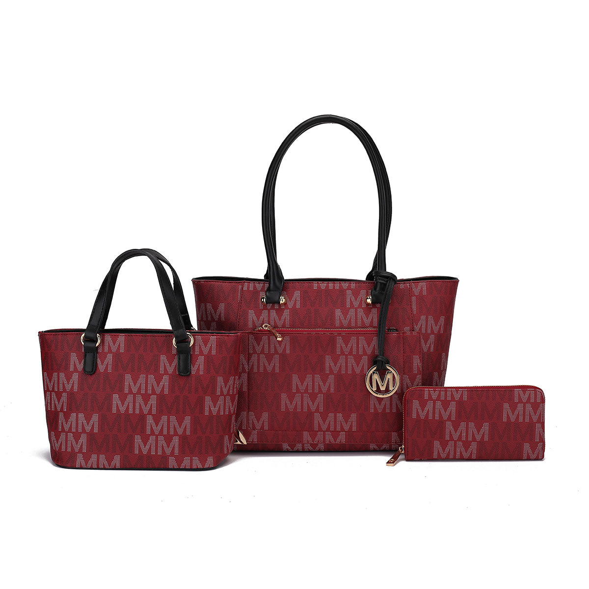 Mkf Collection by Mia K. - Lady Ii Signature Tote Bag and Set view 14 - Mkf Collection Bags (one-piece)
