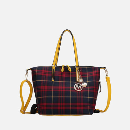 Mkf Collection by Mia K. - Layla Convertible Weekender Handbag view 20