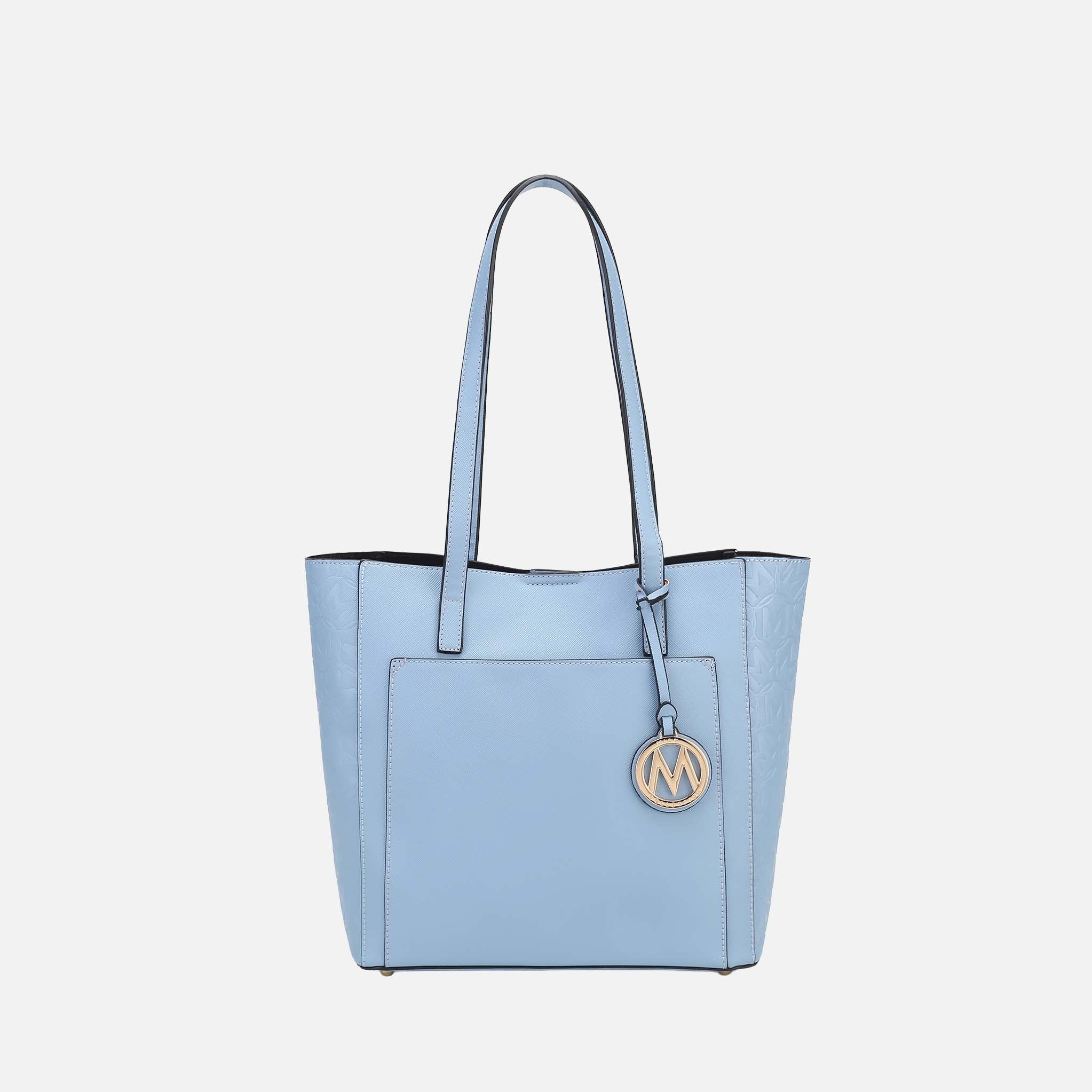 Mkf Collection by Mia K. - Leah Tote Bag Lilac view 15 (bag) - mia k collection, mia k handbags - shop at us.meeeshop