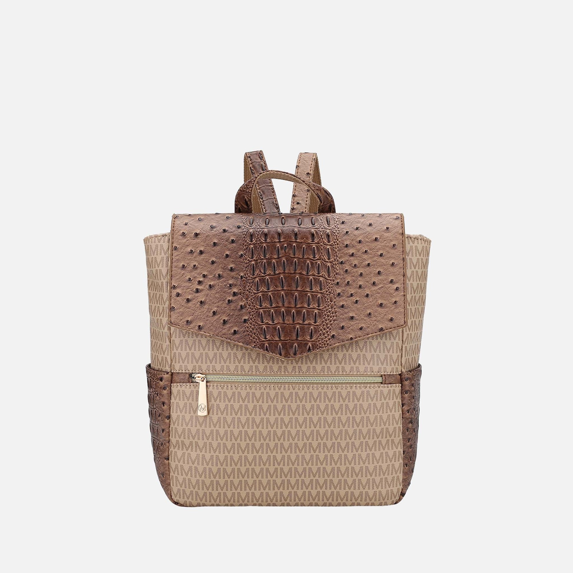 Mkf Collection by Mia K. - Leidy Signature Backpack view 8 - Mkf Collection Bags