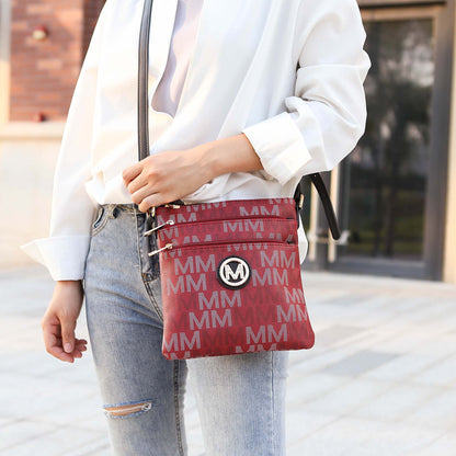 Mkf Collection by Mia K. - Lemuel Signature Crossbody Bag in Black view 2 - Mkf Collection Crossbody Bags