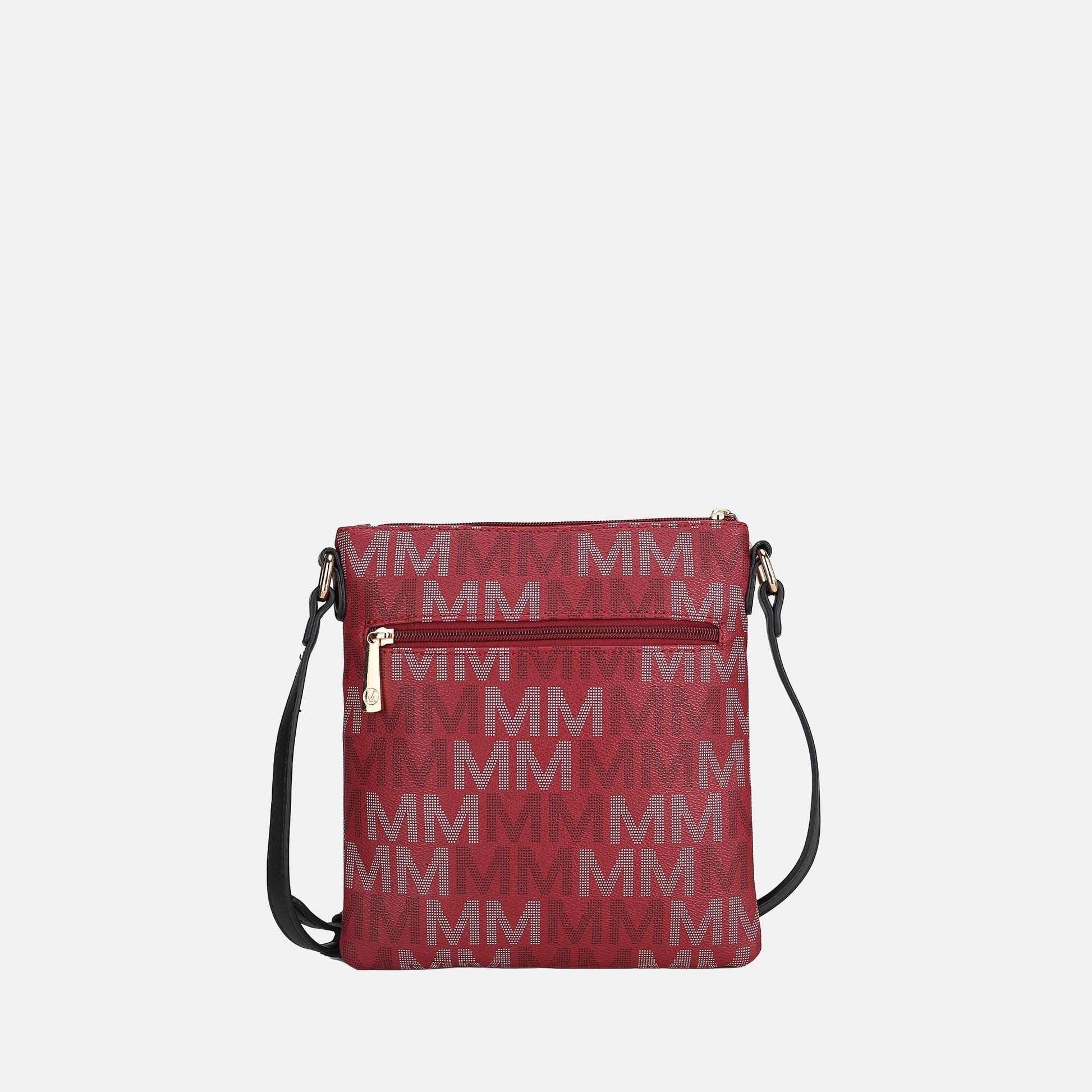 Mkf Collection by Mia K. - Lemuel Signature Crossbody Bag in White view 3 - Mkf Collection Crossbody Bags