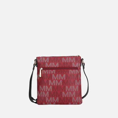Mkf Collection by Mia K. - Lemuel Signature Crossbody Bag in White view 3 - Mkf Collection Crossbody Bags