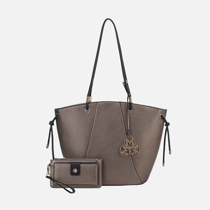 Mkf Collection by Mia K. - Liv Tote Bag and Set in Blush view 6 - Mkf Collection Bags (one-piece)