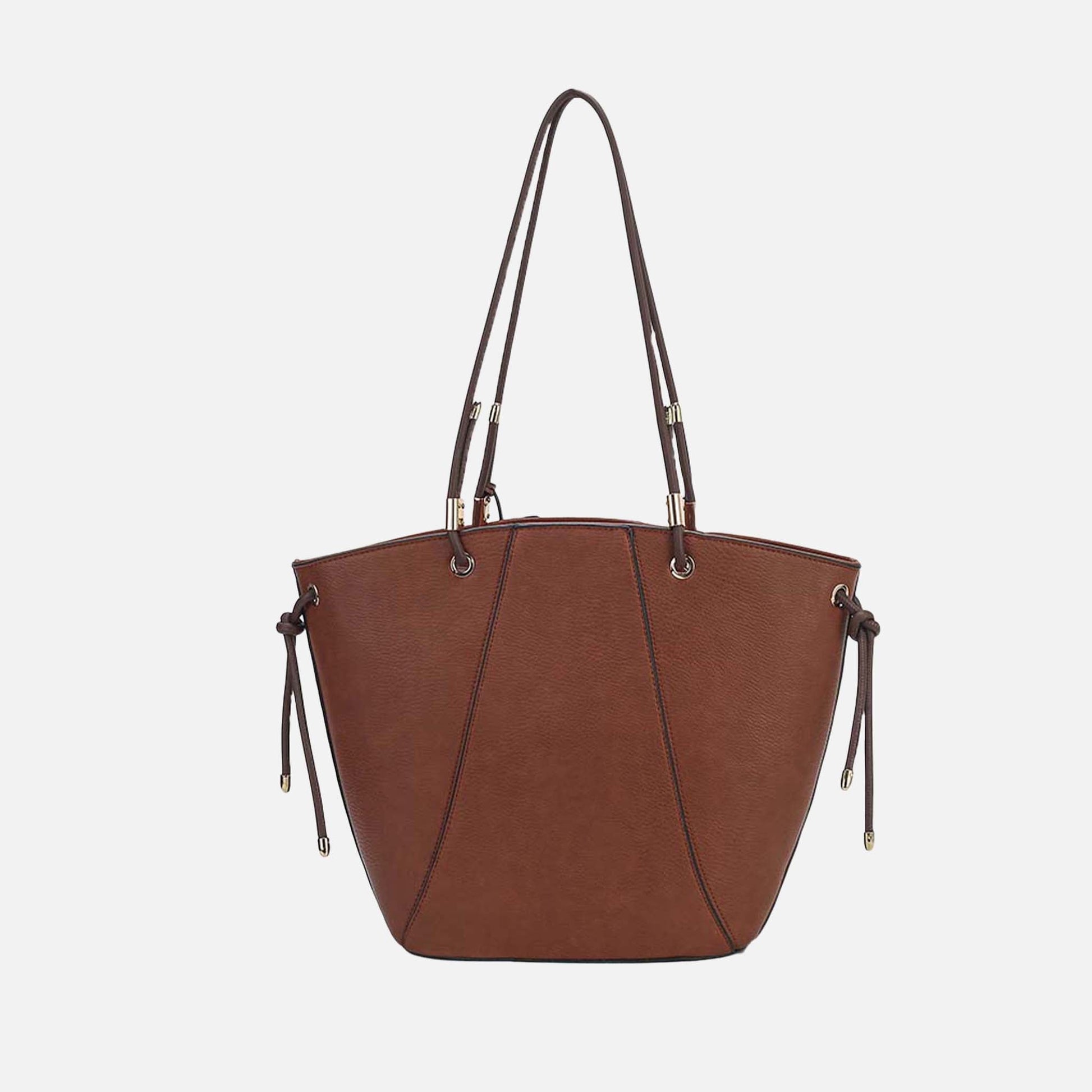 Mkf Collection by Mia K. - Liv Tote Bag and Set in Light Grey view 3 - Mkf Collection Bags (one-piece)