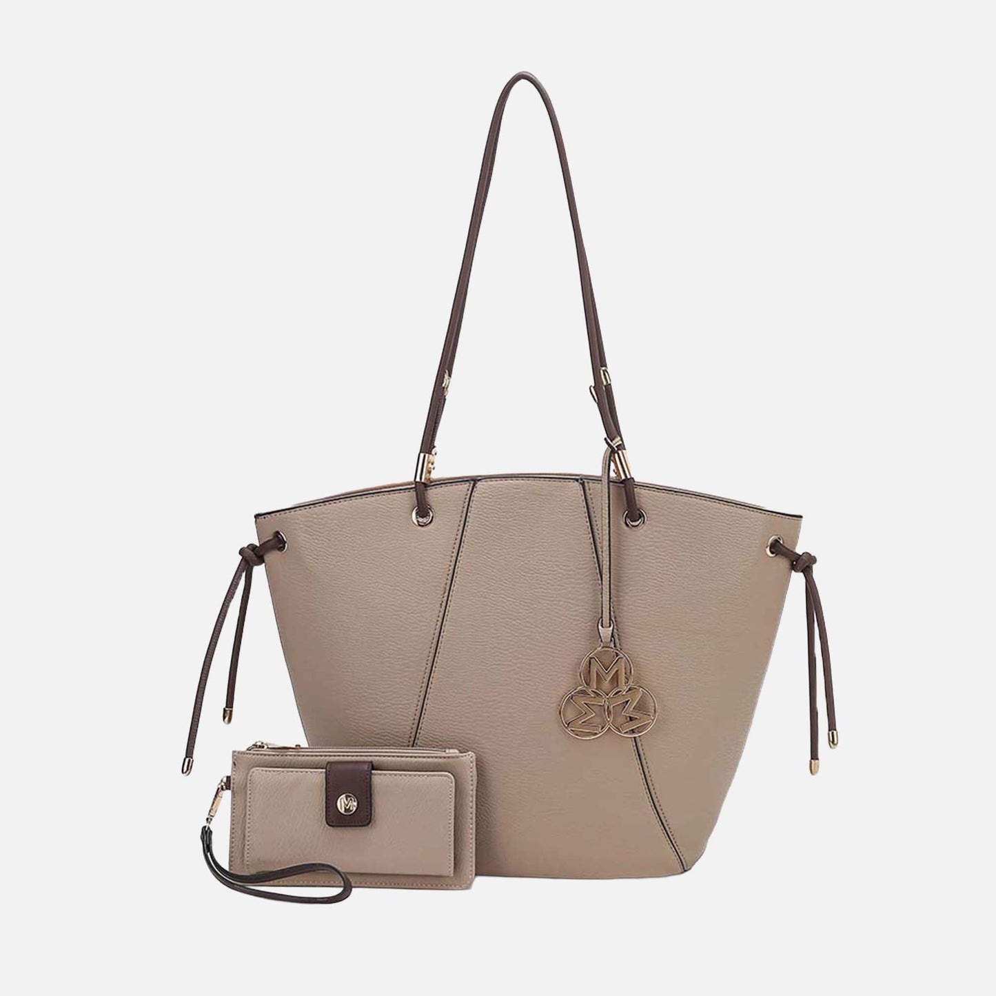 Mkf Collection by Mia K. - Liv Tote Bag and Set in Olive view 5 - Mkf Collection Bags (one-piece)
