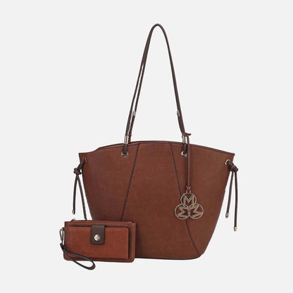 Mkf Collection by Mia K. - Liv Tote Bag and Set in Wine view 8 - Mkf Collection Bags (one-piece)