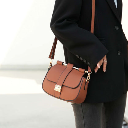 Mkf Collection by Mia K. - Londyn Crossbody Bag in Blush view 2 - Mkf Collection Crossbody Bags