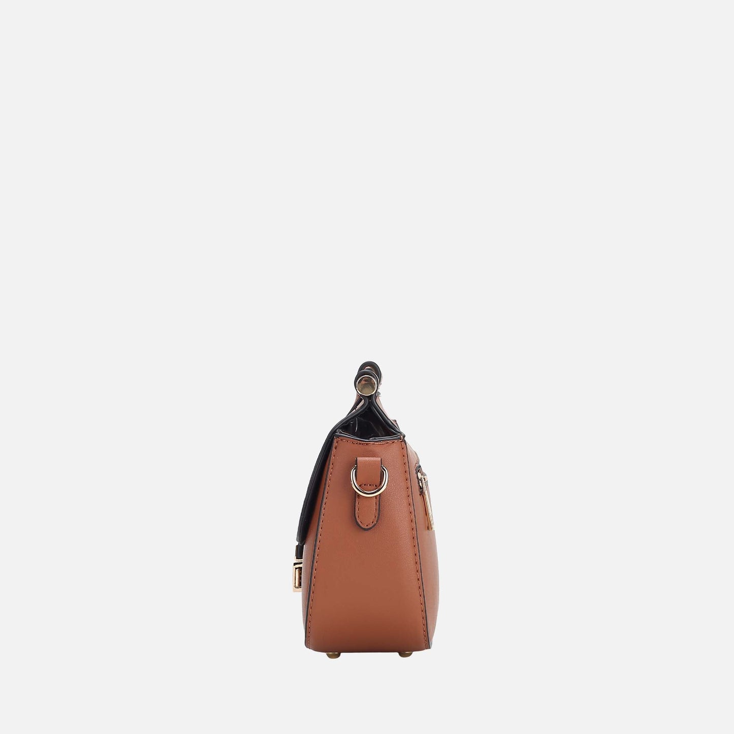 Mkf Collection by Mia K. - Londyn Crossbody Bag in Charcoal Grey view 4 - Mkf Collection Crossbody Bags