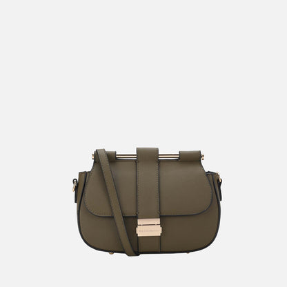 Mkf Collection by Mia K. - Londyn Crossbody Bag in Denim Blue view 5 - Mkf Collection Crossbody Bags
