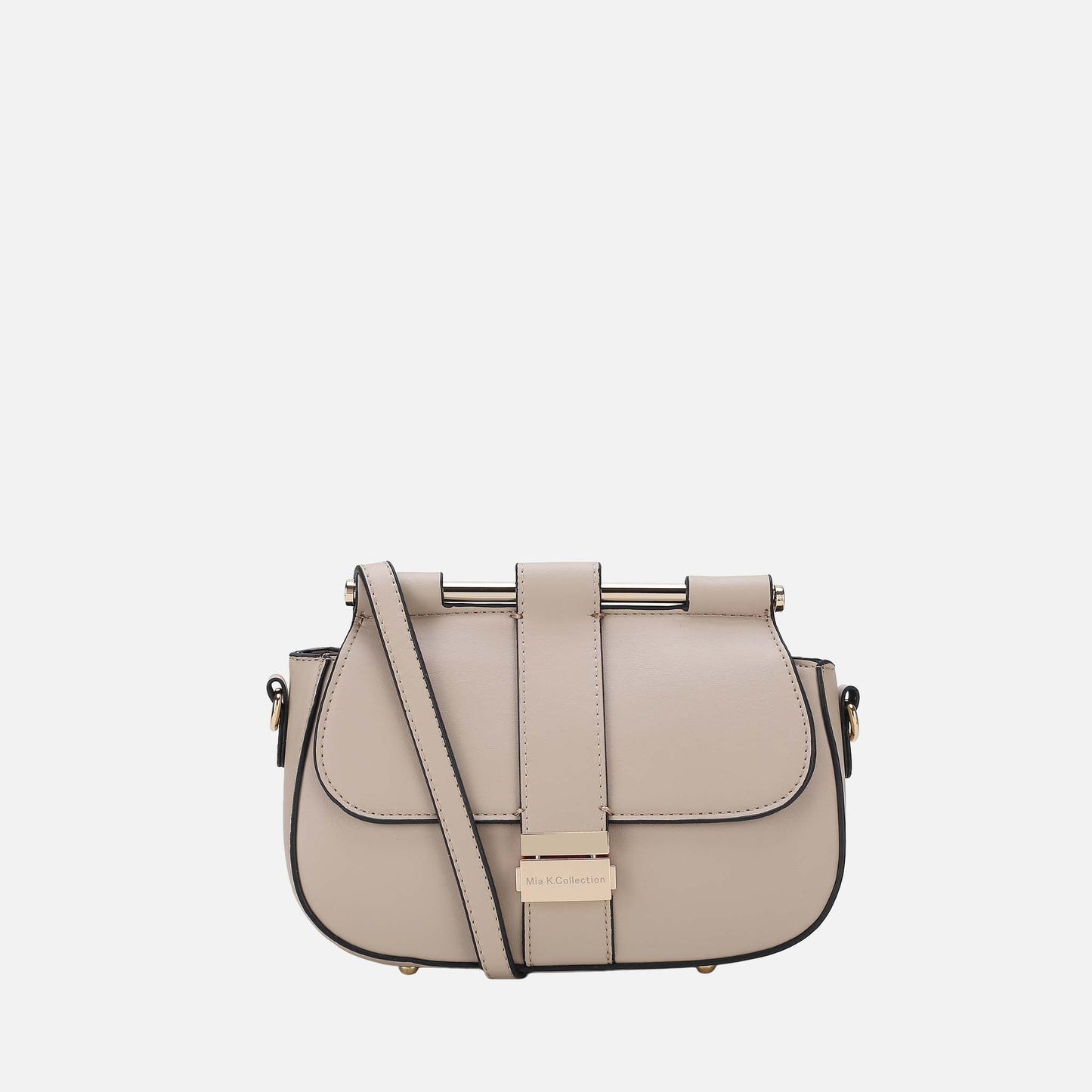 Mkf Collection by Mia K. - Londyn Crossbody Bag in Red view 9 - Mkf Collection Crossbody Bags