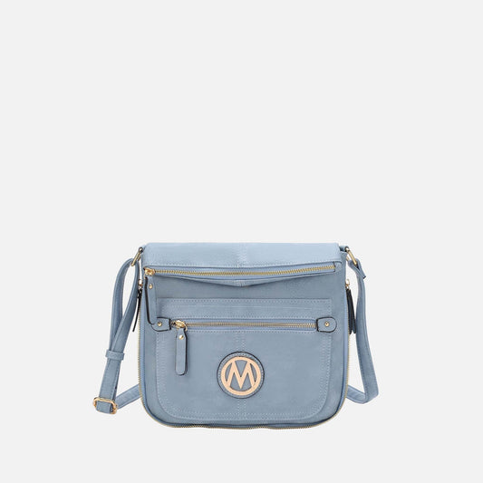 Mkf Collection by Mia K. - Luciana Crossbody Bag in Red - Mkf Collection Crossbody Bags