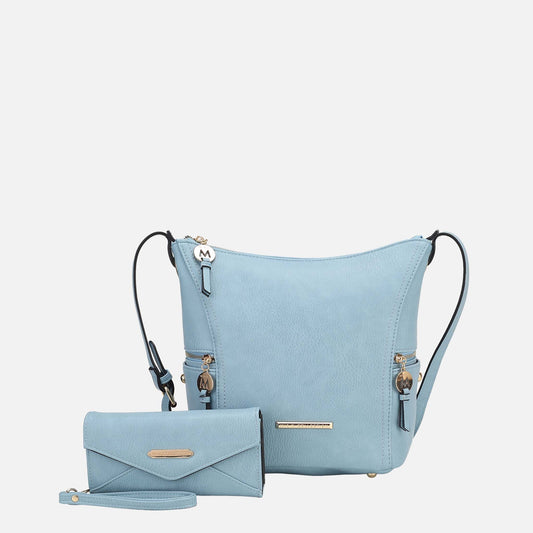 Mkf Collection by Mia K. - Lux Shoulder Bag and Set in Cognac Brown (one-piece)