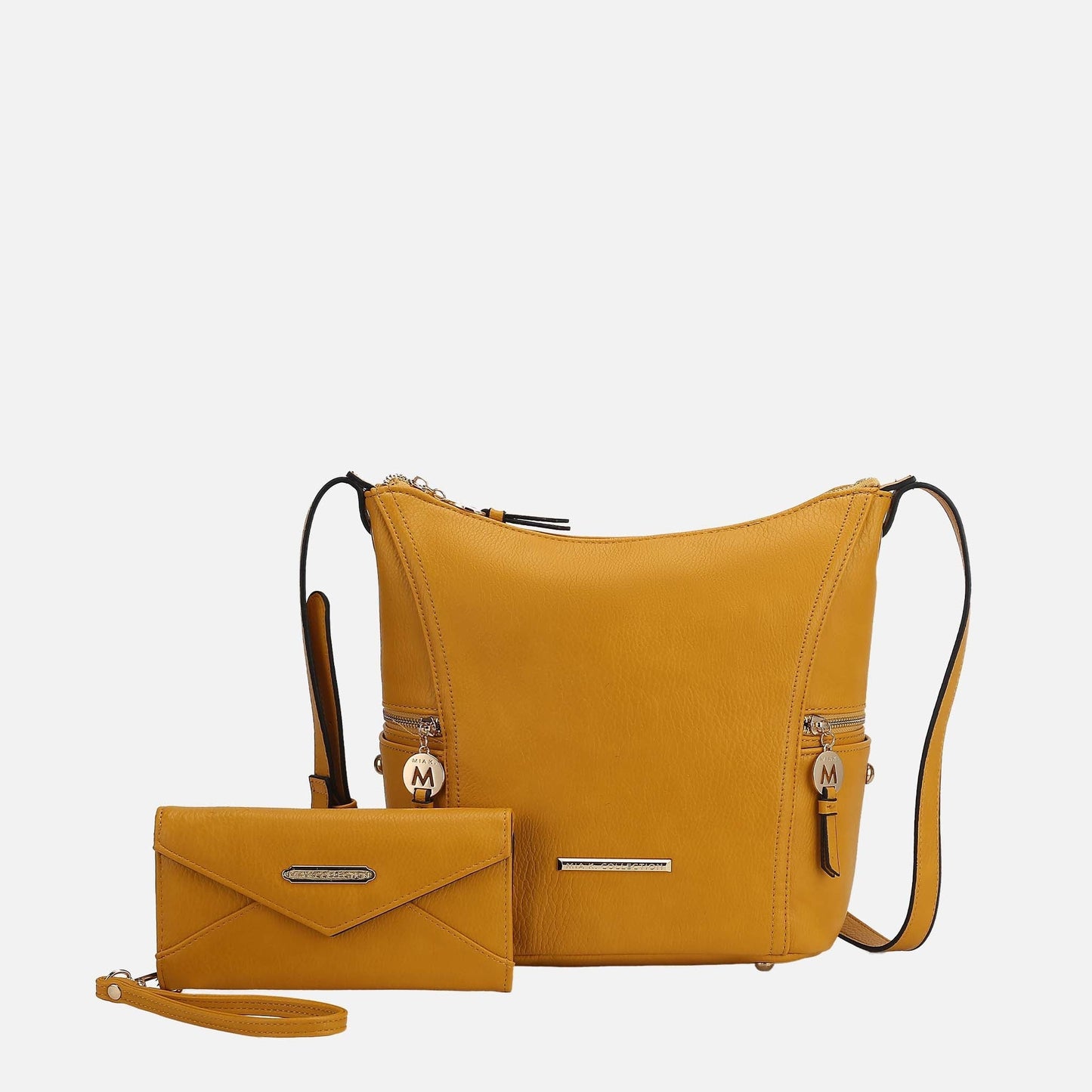 Mkf Collection by Mia K. - Lux Shoulder Bag and Set in Seafoam view 8 (one-piece)