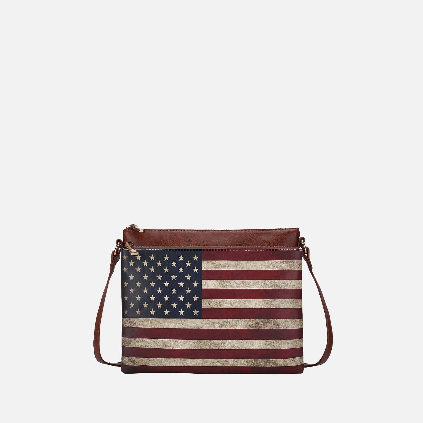 Mkf Collection by Mia K. - Madeline Crossbody Bag in Midnight Blue view 6 - Mkf Collection Crossbody Bags