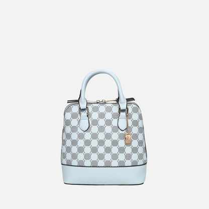 Mkf Collection by Mia K. - Marjorie Circular Print Satchel Bag view 10 - Mkf Collection Bags
