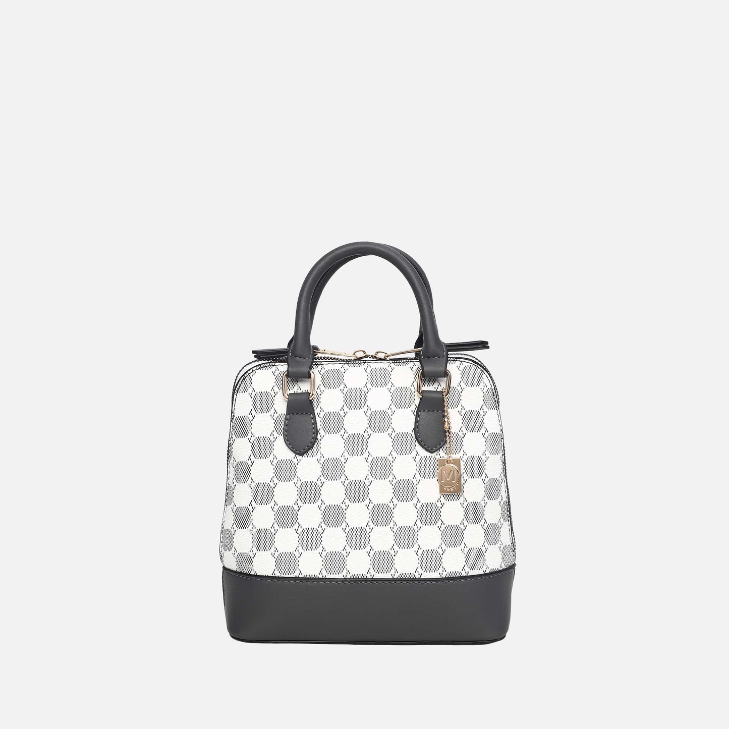Mkf Collection by Mia K. - Marjorie Circular Print Satchel Bag view 11 - Mkf Collection Bags