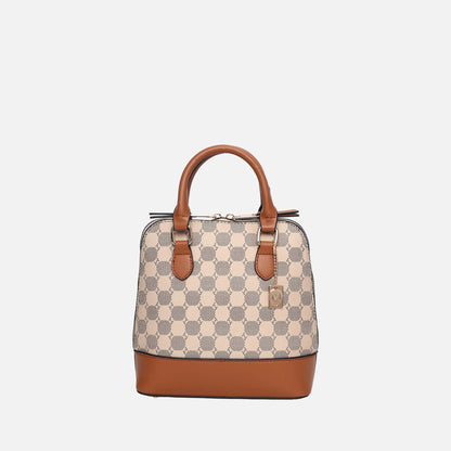 Mkf Collection by Mia K. - Marjorie Circular Print Satchel Bag view 12 - Mkf Collection Bags