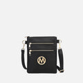 Mkf Collection by Mia K. - Medina Crossbody Bag Beige view 5 (bag) - mkf collection crossbody bags, mkf - shop at us.meeeshop