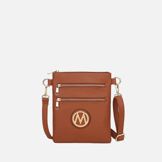 Mkf Collection by Mia K. - Medina Crossbody Bag in Black - Mkf Collection Crossbody Bags