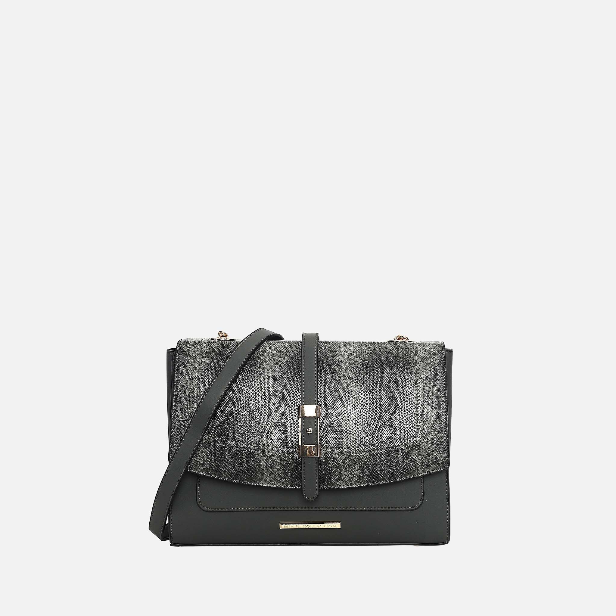 Mkf Collection by Mia K. - Melody Oversize Shoulder Bag Coffee view 5 (bag) - mkf collection bags, mkf  - shop at us.meeeshop